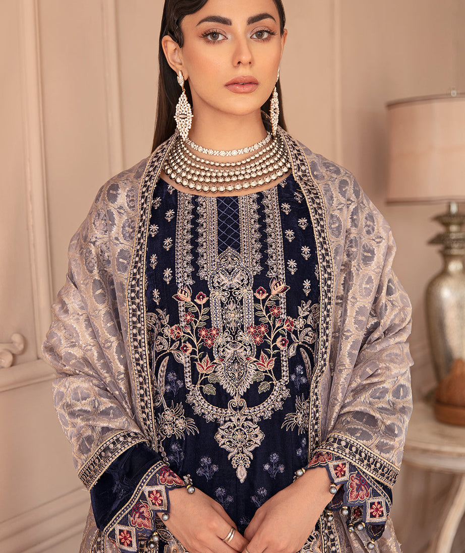 Ramsha Velvet Collection`22 V#501