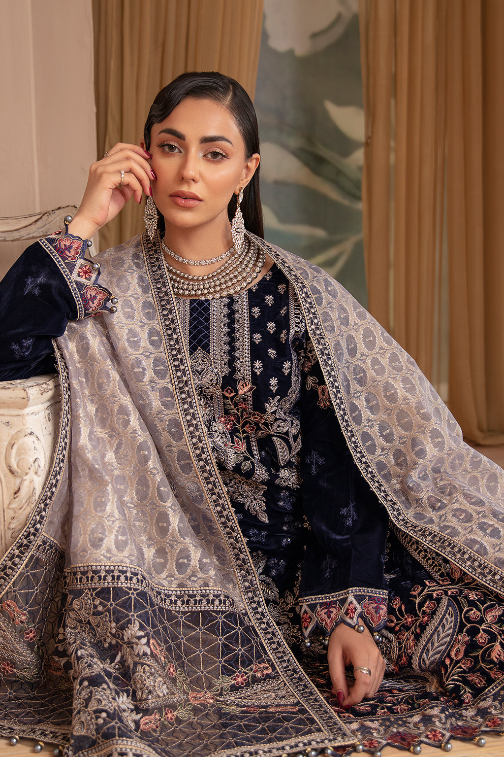 Ramsha Velvet Collection`22 V#501