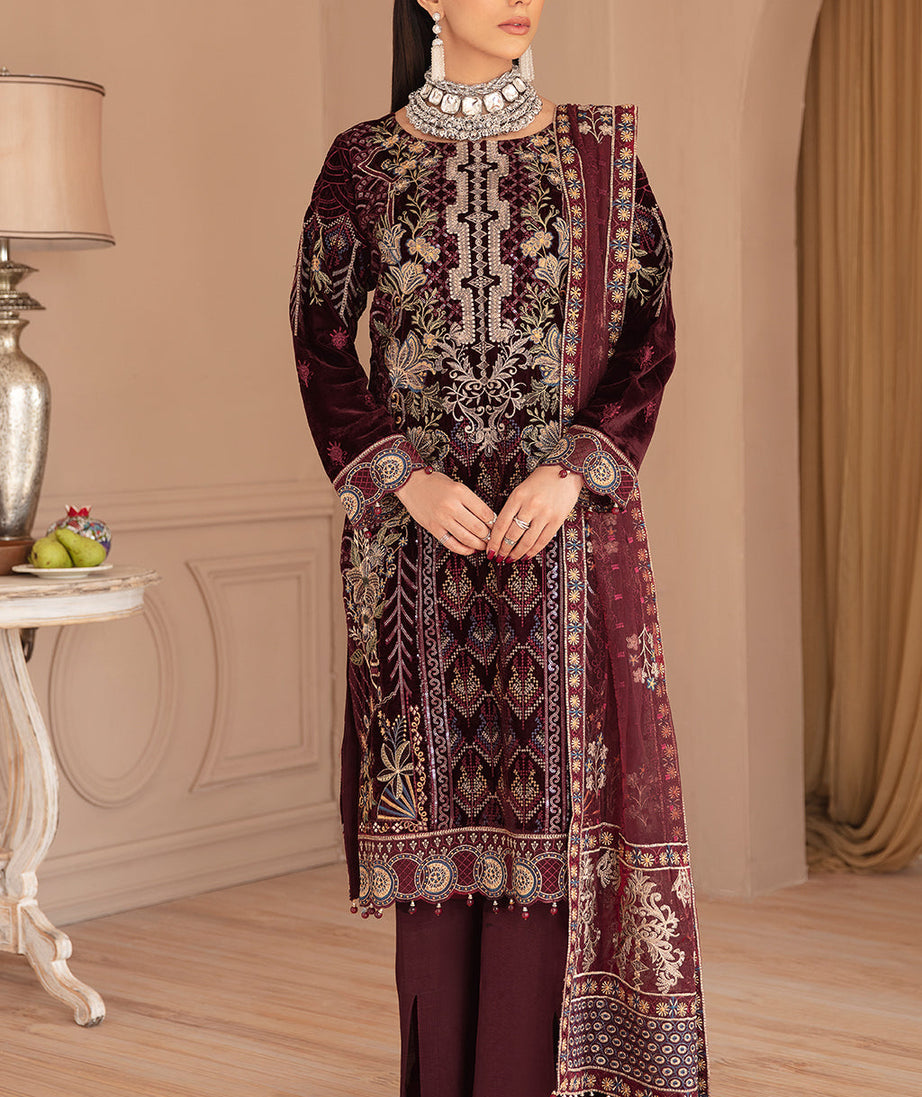 Ramsha Velvet Collection`22 V#503