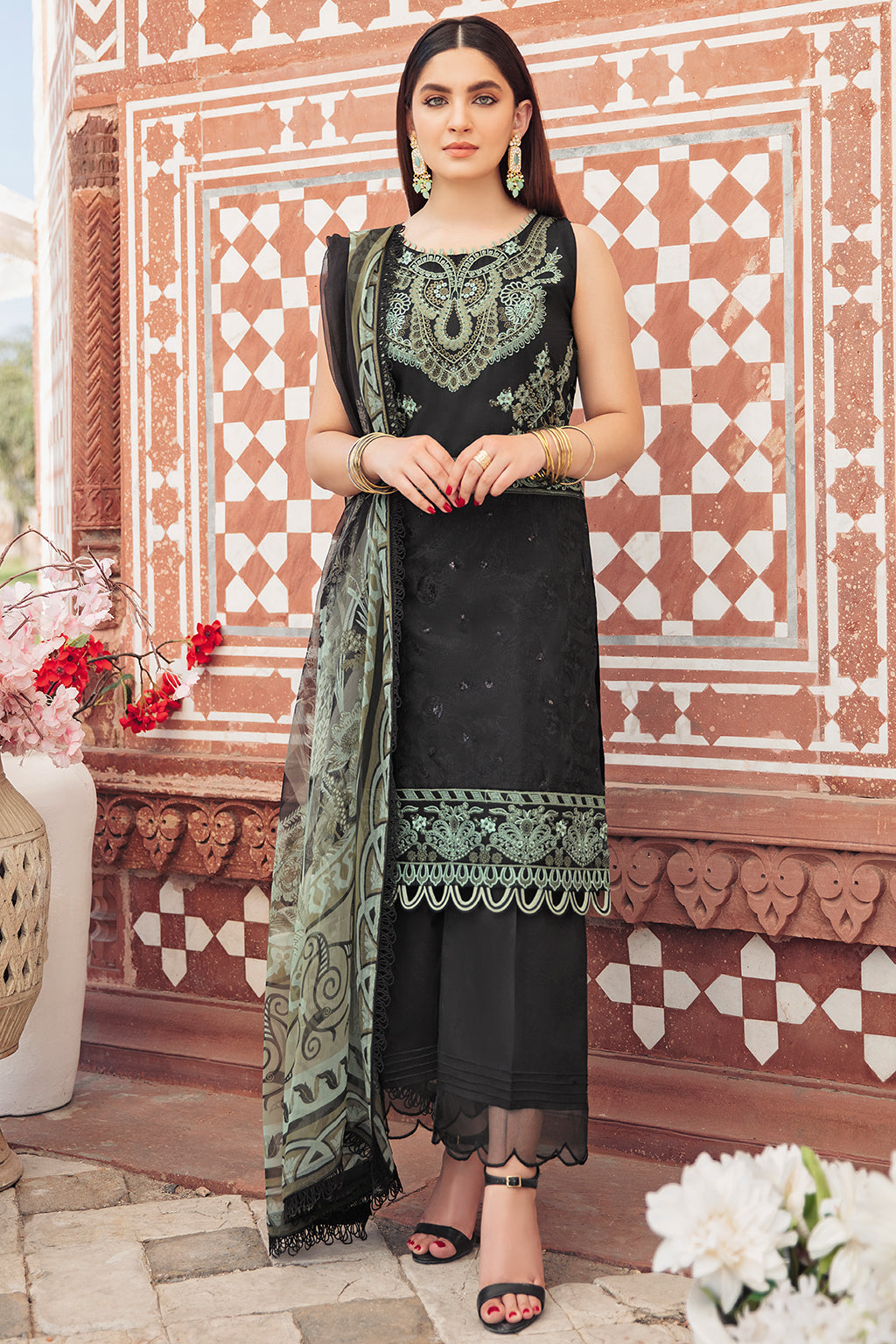 Ramsha Andaaz Luxury Lawn`22 (Vol-2) Z#204