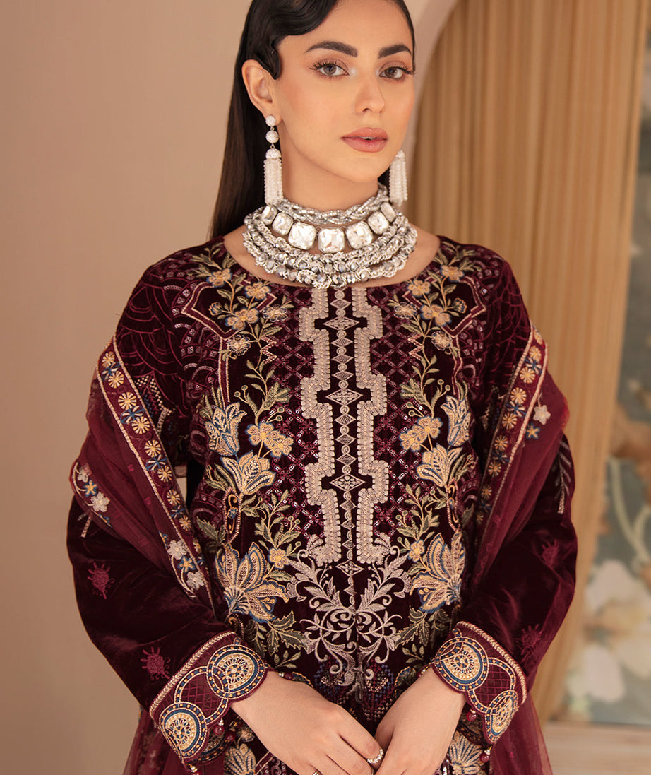 Ramsha Velvet Collection`22 V#503