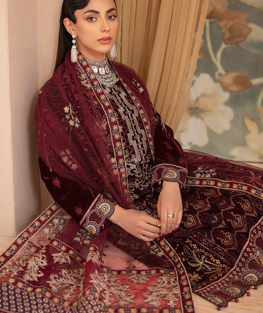 Ramsha Velvet Collection`22 V#503