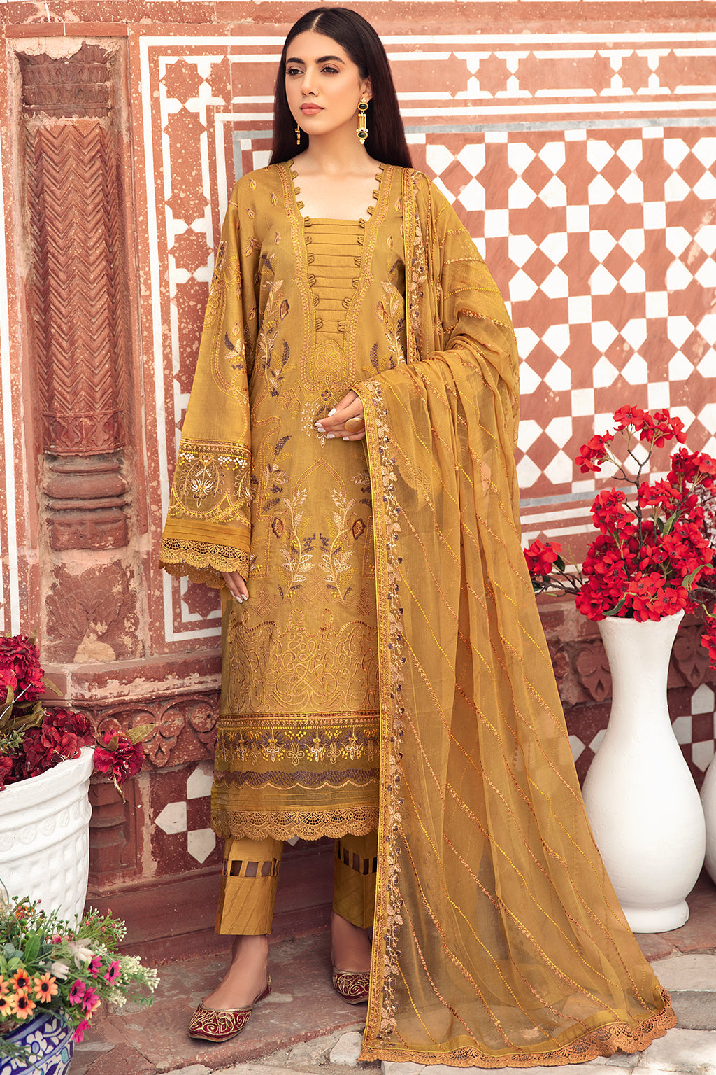 Ramsha Andaaz Luxury Lawn`22 (Vol-2) Z#206