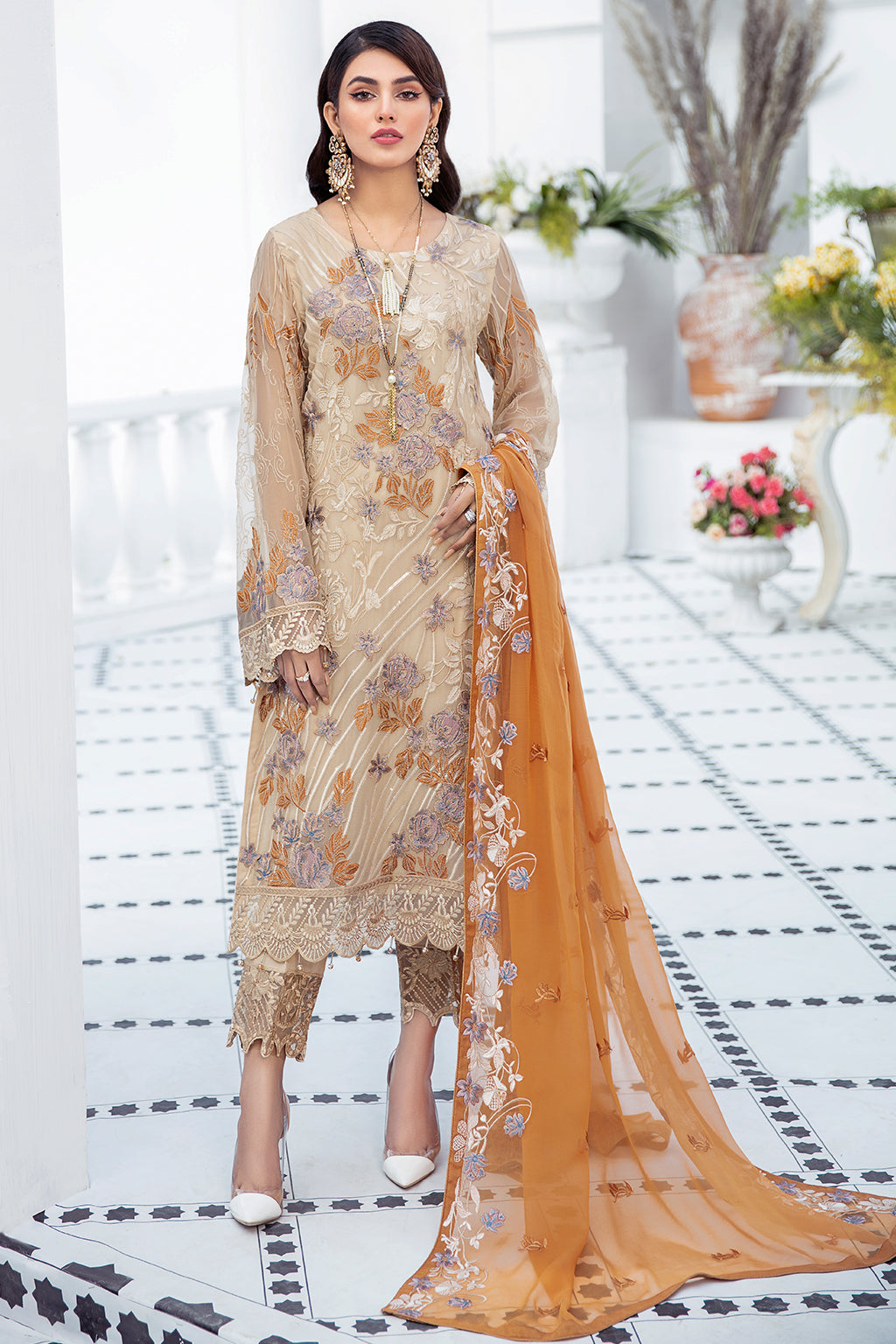 Ramsha Luxury Chiffon`22 D#2103 (Vol-21)