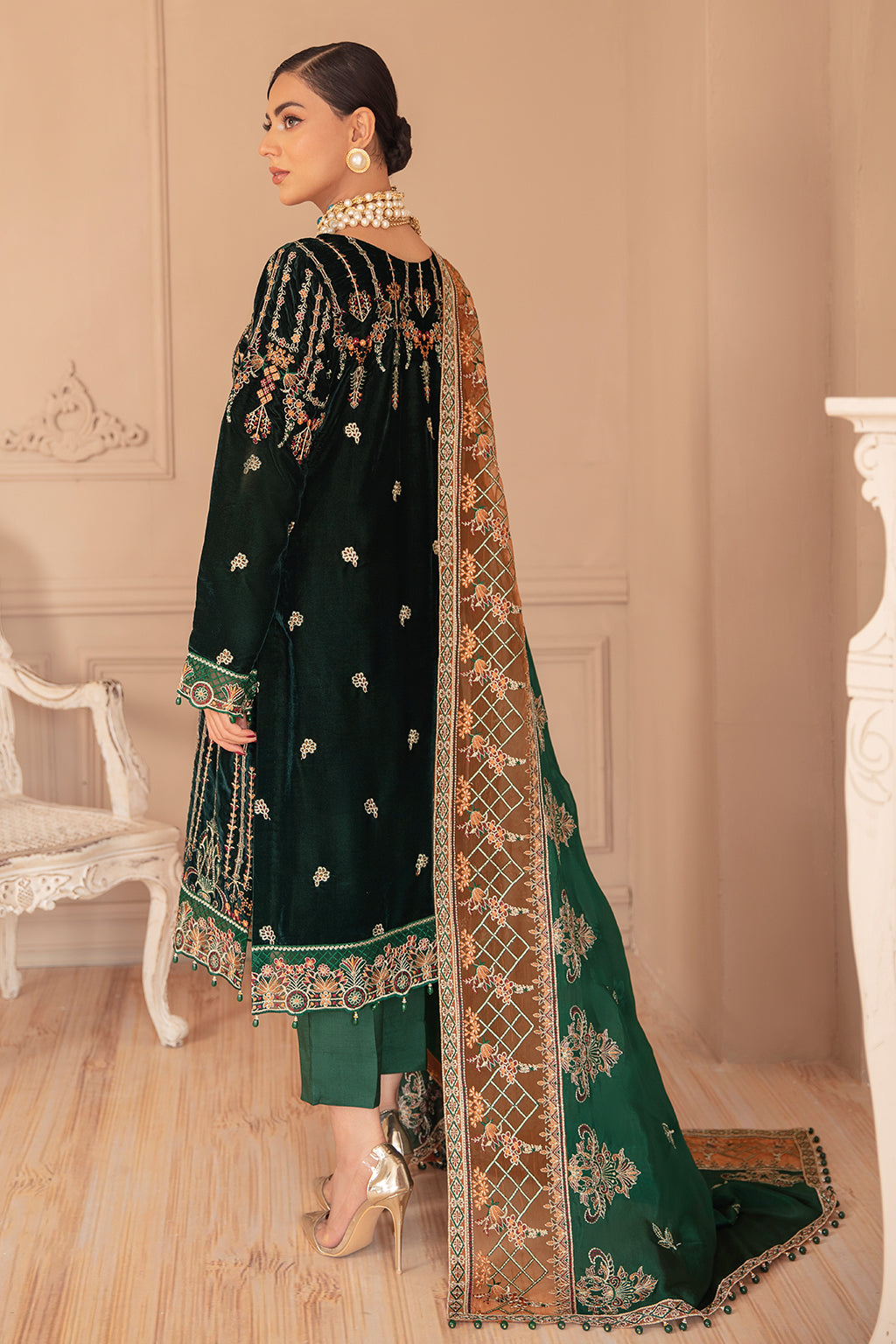 Ramsha Velvet Collection`22 V#502