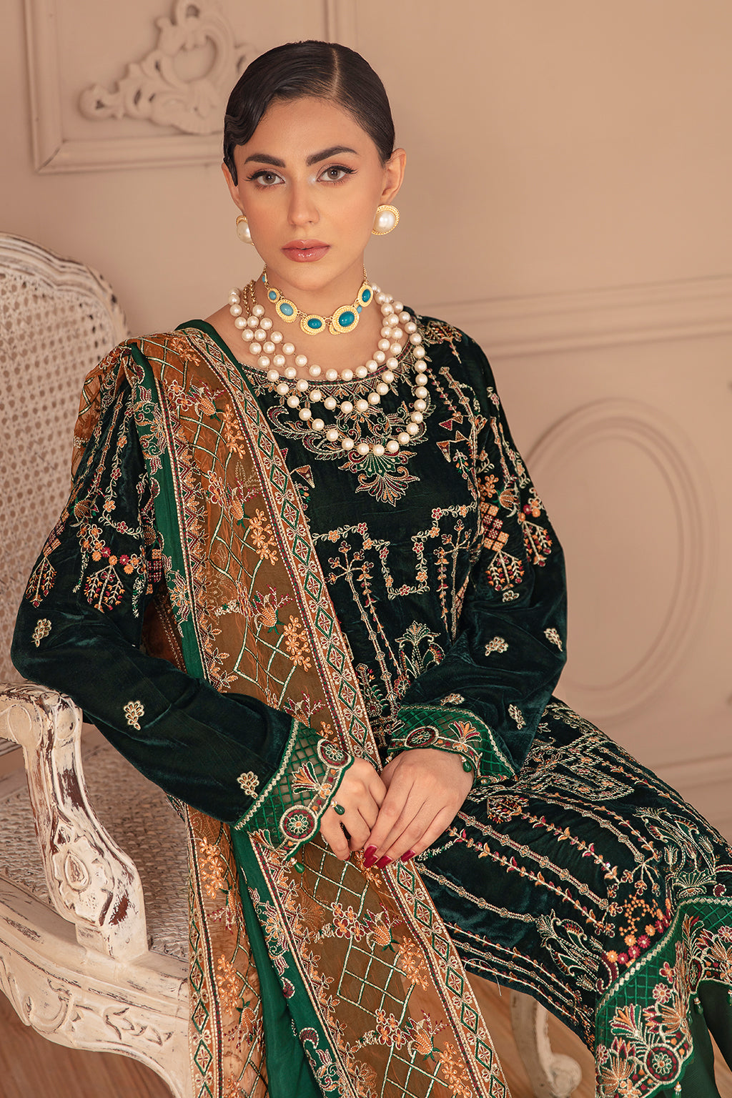 Ramsha Velvet Collection`22 V#502