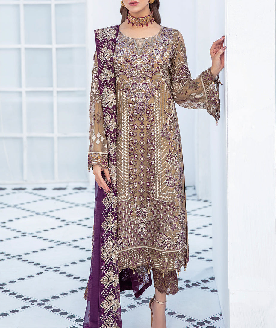 Ramsha Luxury Chiffon`22 D#2101 (Vol-21)