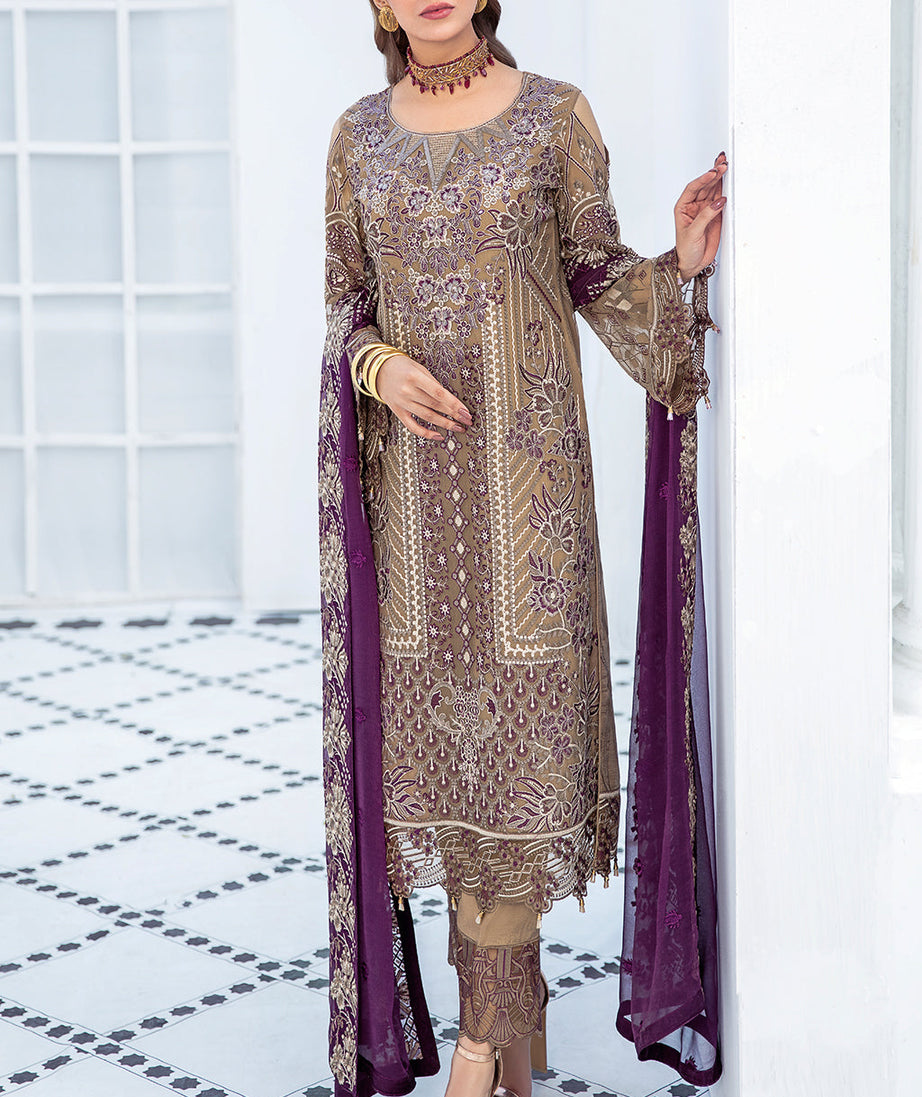 Ramsha Luxury Chiffon`22 D#2101 (Vol-21)