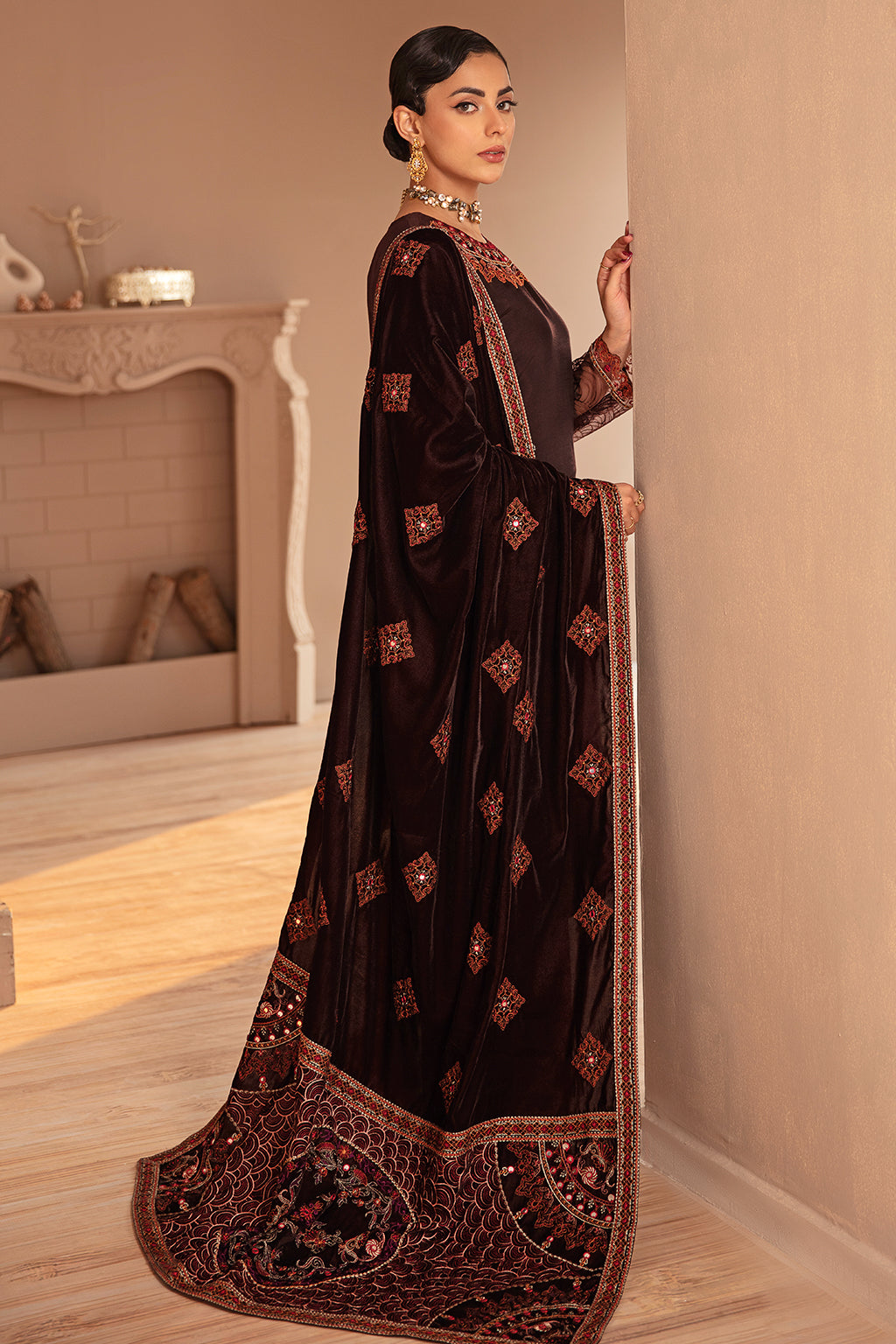 Ramsha Velvet Collection`22 V#507