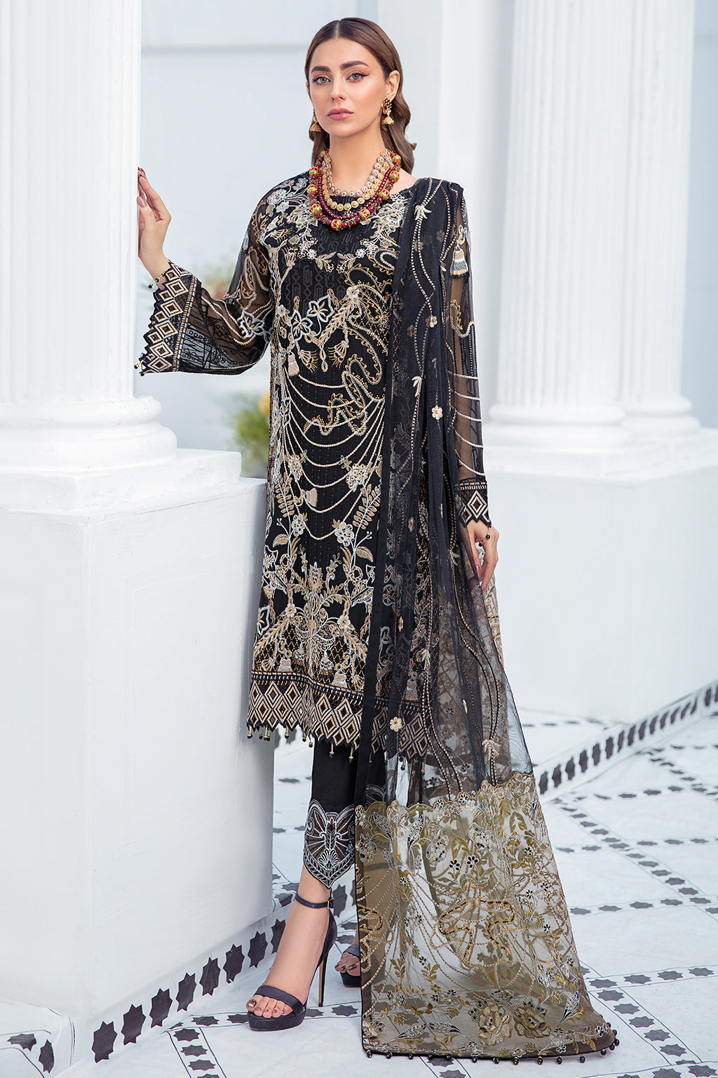 Ramsha Luxury Chiffon`22 D#2108 (Vol-21)