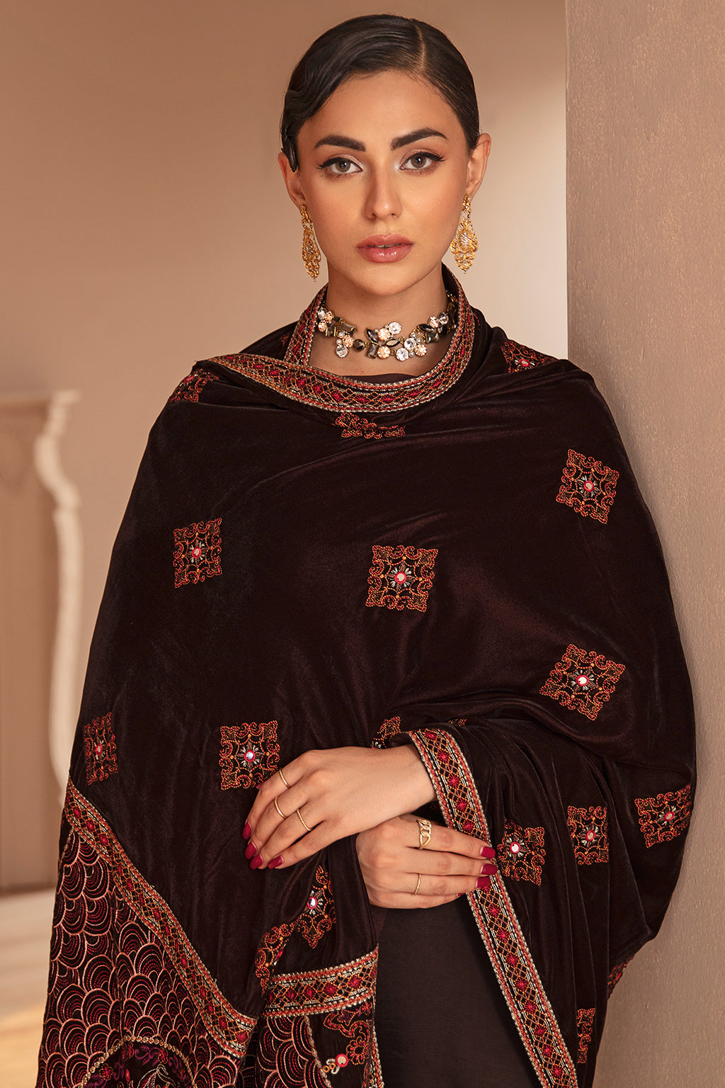 Ramsha Velvet Collection`22 V#507