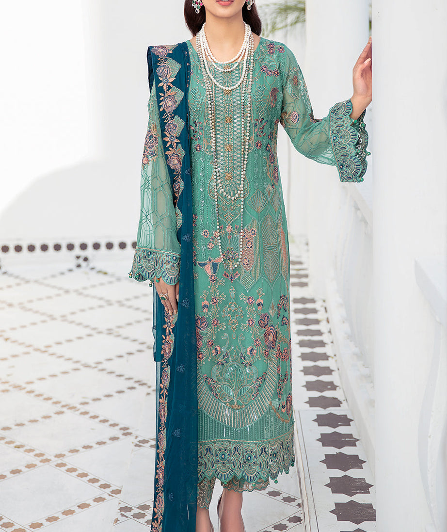Ramsha Luxury Chiffon`22 D#2102 (Vol-21)