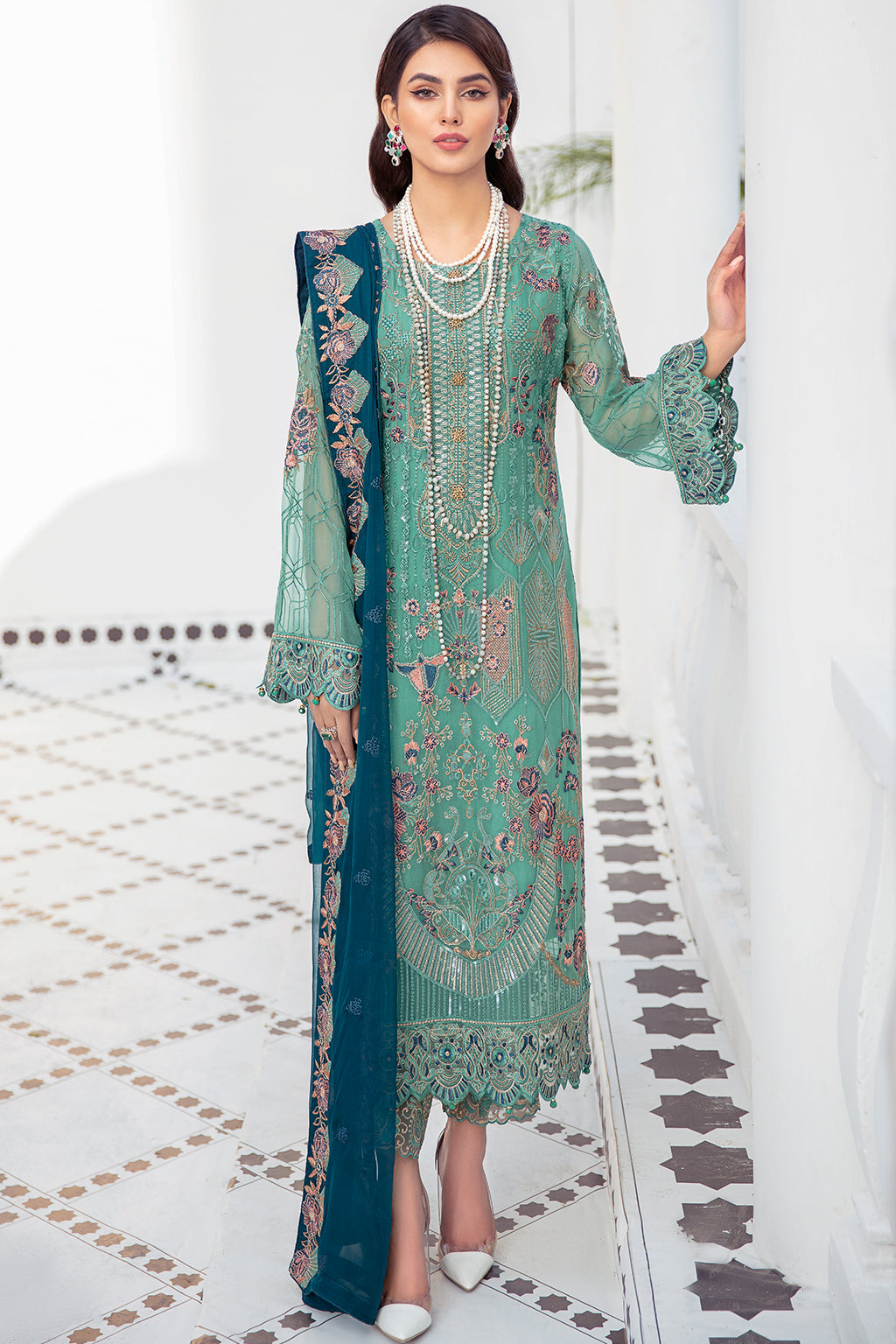Ramsha Luxury Chiffon`22 D#2102 (Vol-21)