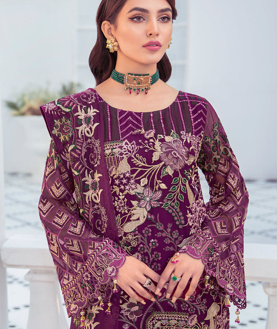 Ramsha Luxury Chiffon`22 D#2107 (Vol-21)