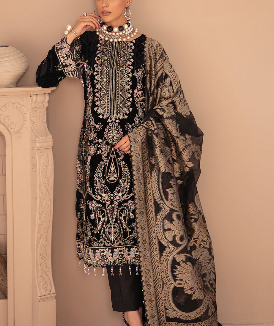 Ramsha Velvet Collection`22 V#508