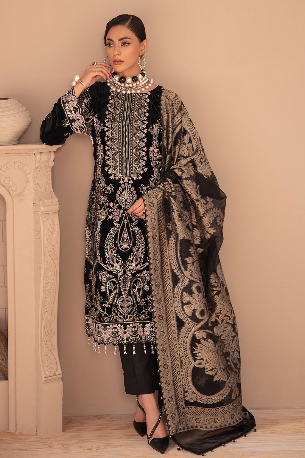 Ramsha Velvet Collection`22 V#508