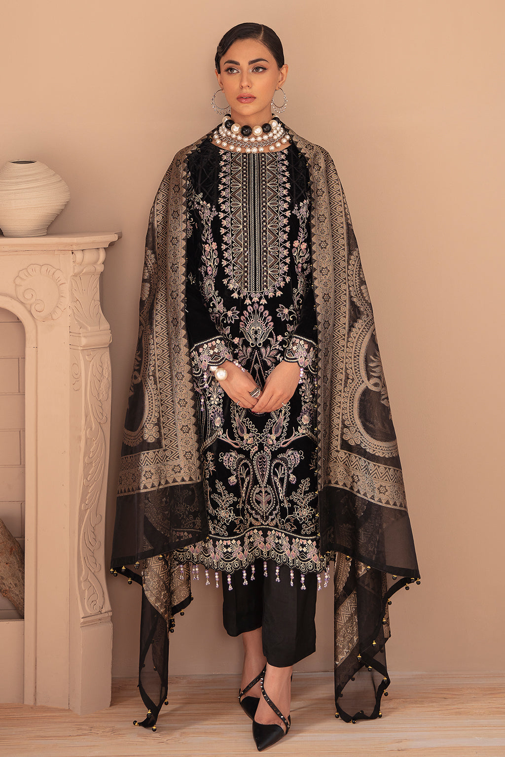 Ramsha Velvet Collection`22 V#508