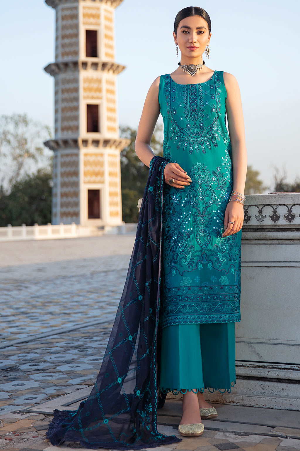 Ramsha Andaaz Luxury Lawn`22 (Vol-2) Z#205