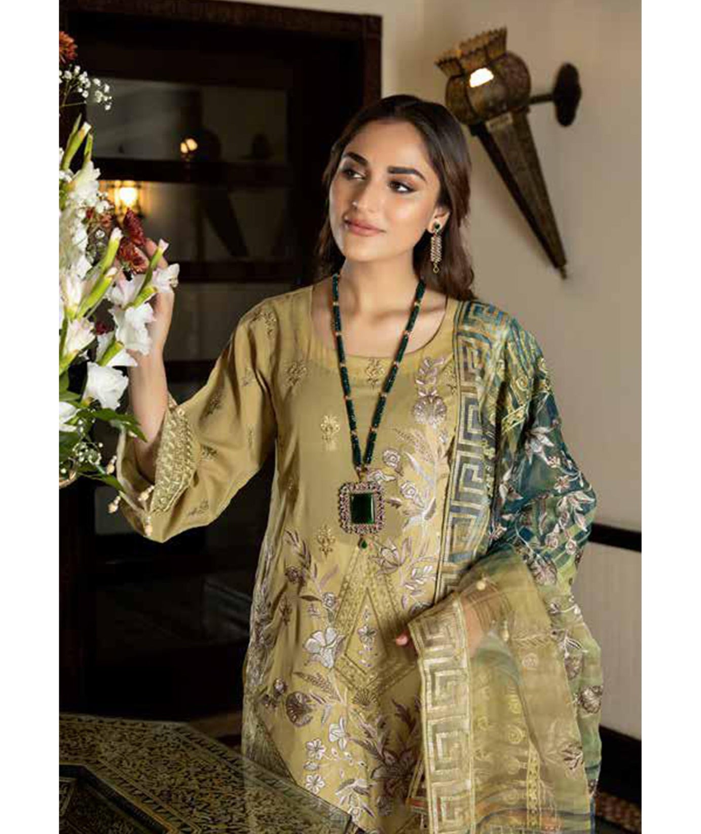 RA Tehzeeb Emb Swiss Lawn`22 D#7 (Vol-1)