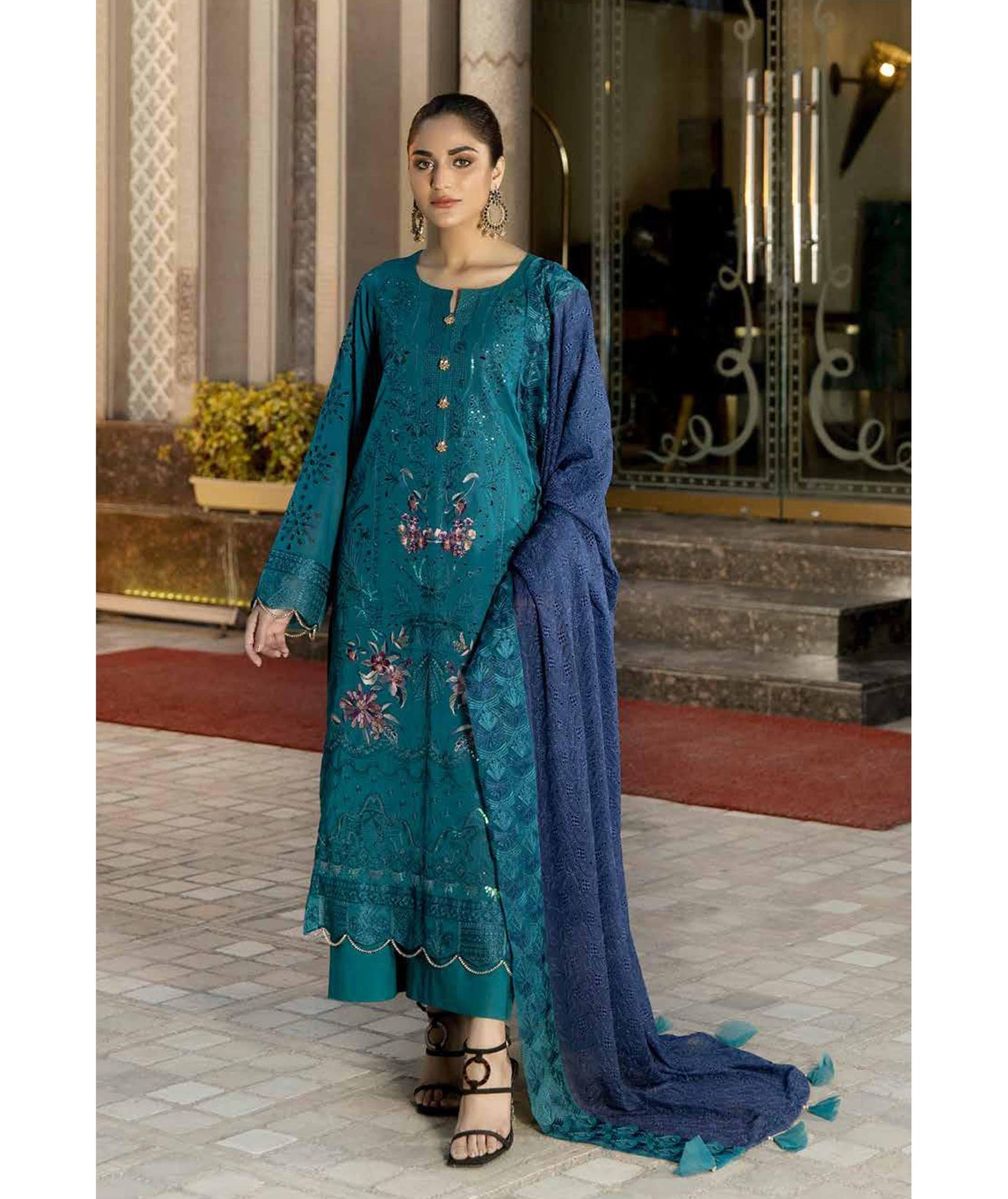 RA Tehzeeb Emb Swiss Lawn`22 D#5 (Vol-1)