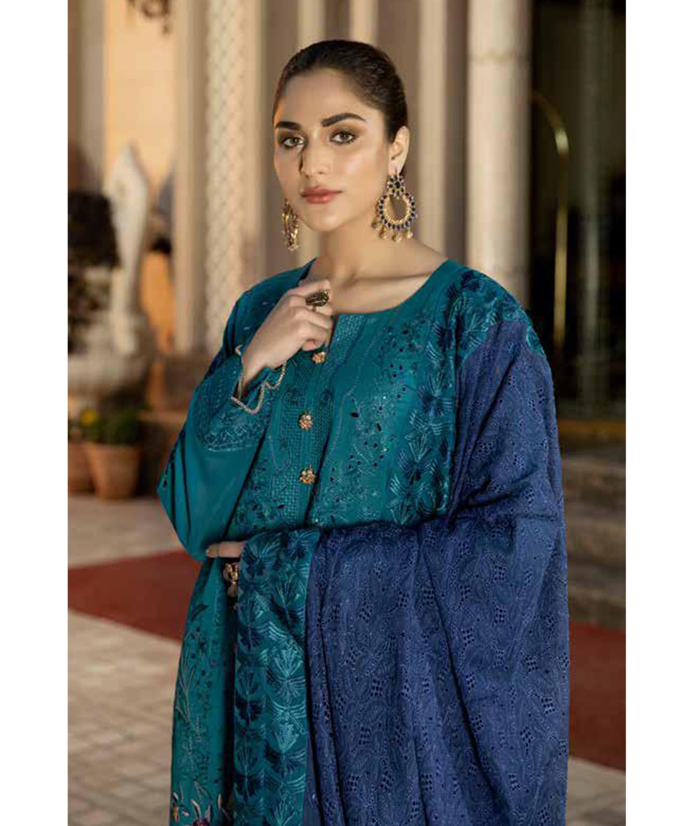 RA Tehzeeb Emb Swiss Lawn`22 D#5 (Vol-1)