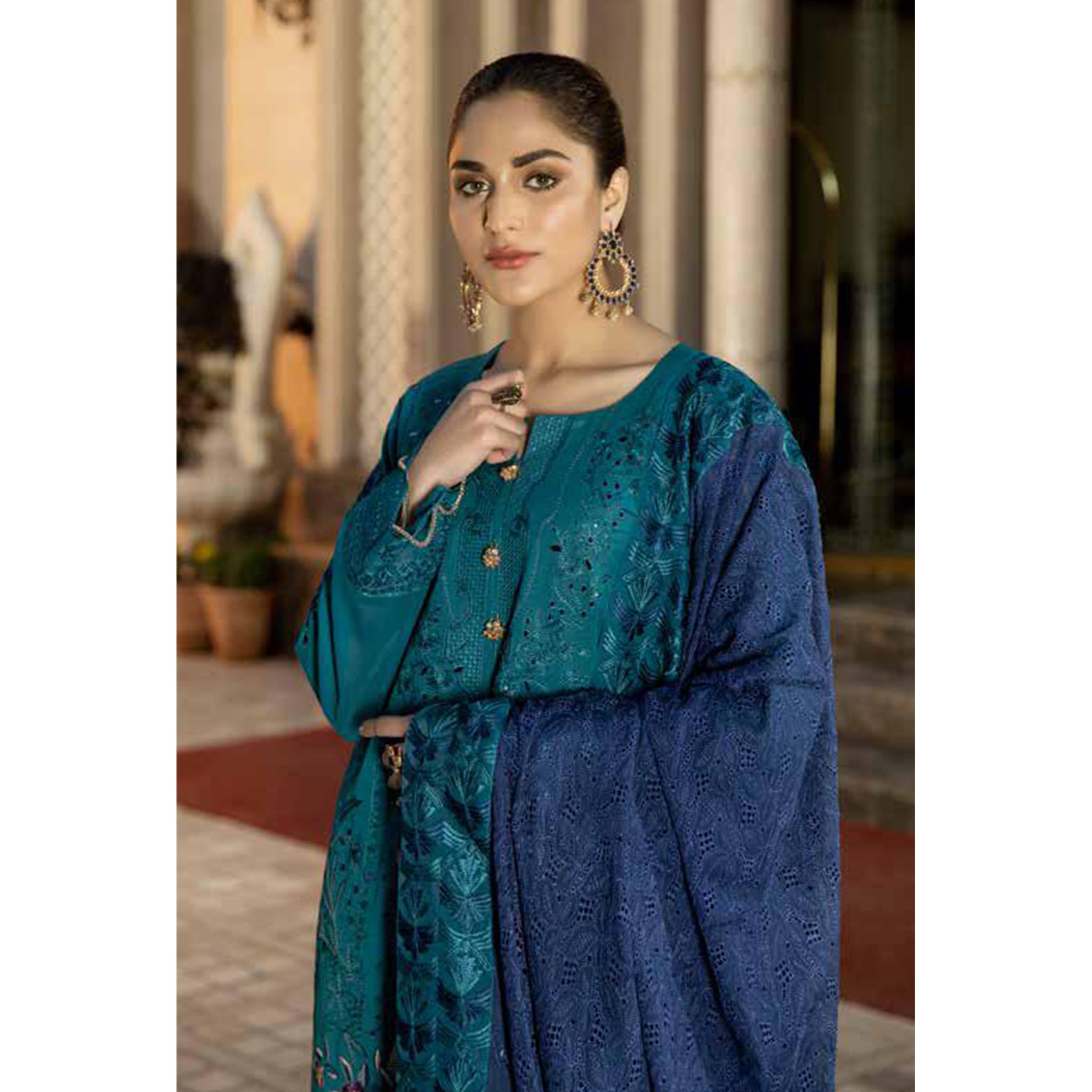 RA Tehzeeb Emb Swiss Lawn`22 D#5 (Vol-1)