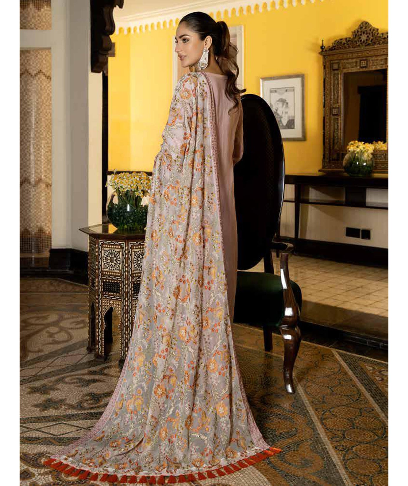 RA Tehzeeb Emb Swiss Lawn`22 D#4 (Vol-1)