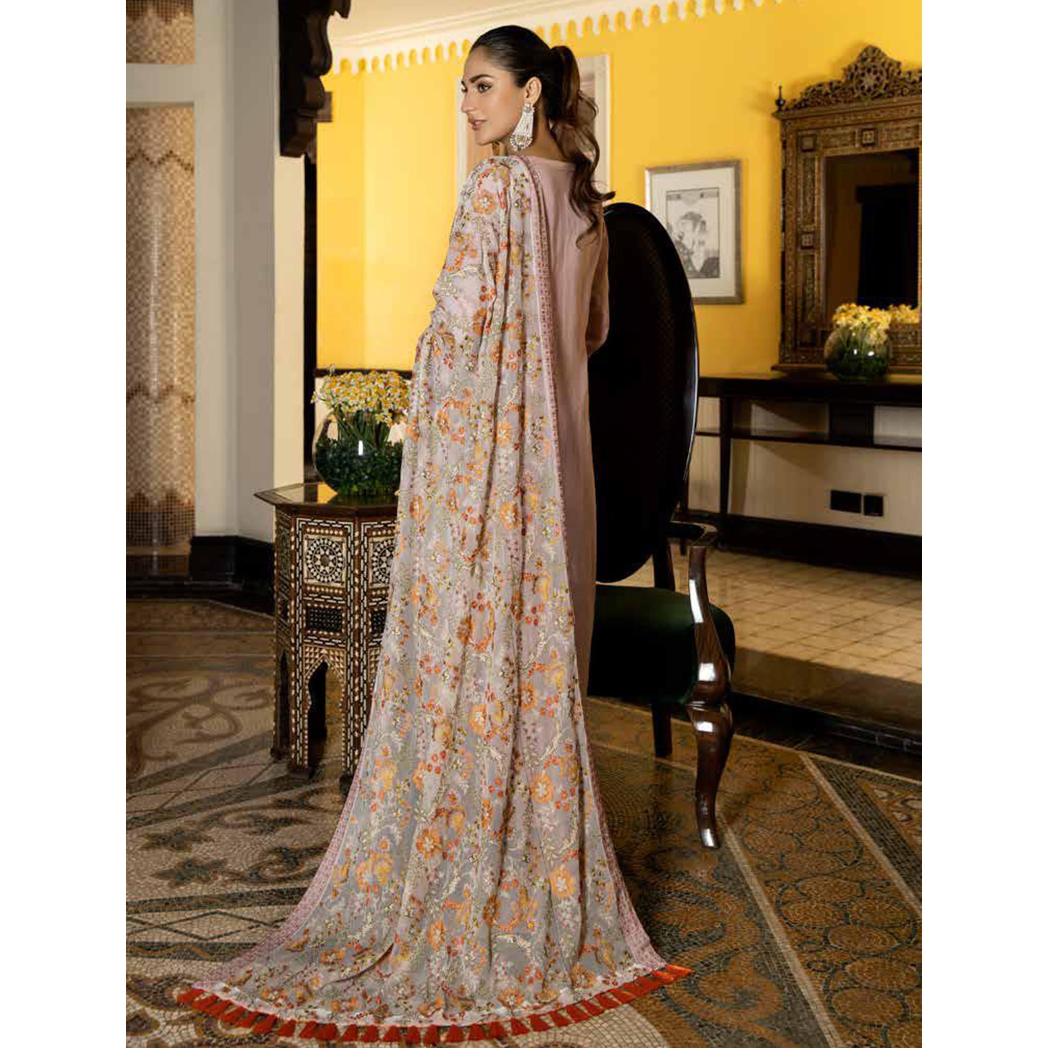 RA Tehzeeb Emb Swiss Lawn`22 D#4 (Vol-1)