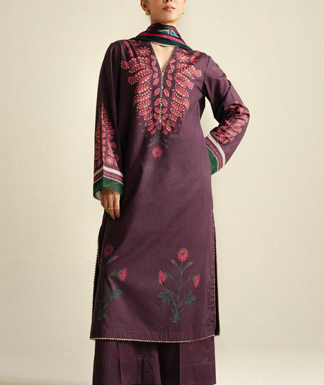 Coco By Zara Shahjahan Prints`25 (Lilt-7A)