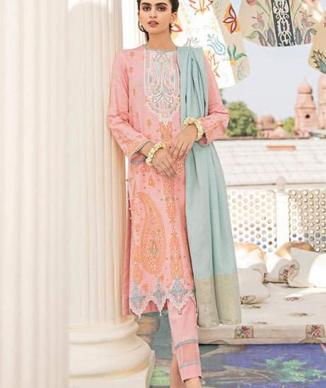 Cross Stitch Khaddar Collection`20 D#05