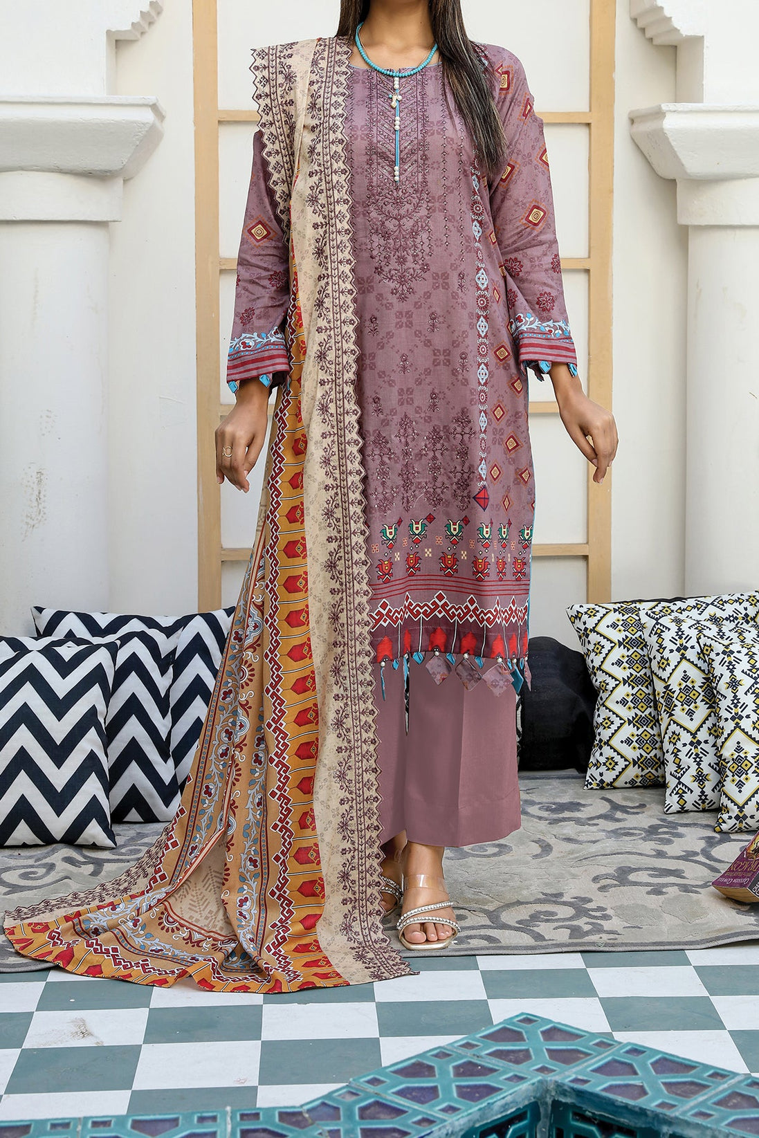 Komal Emb Lawn`24 D#10