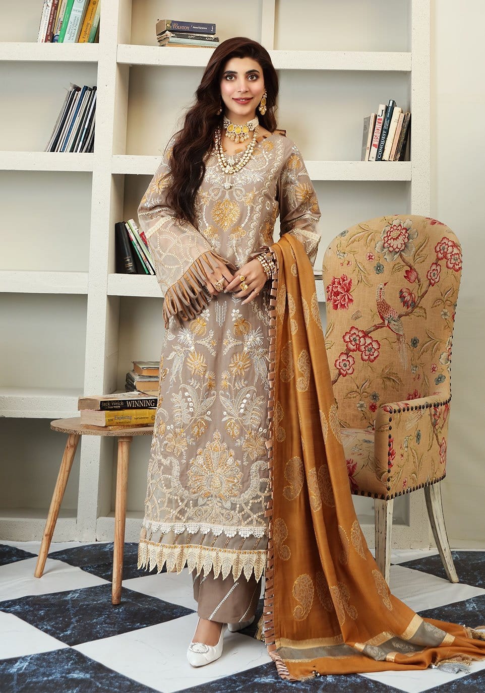 Elaf Luxury Winter Collection`21 EWC#1-B
