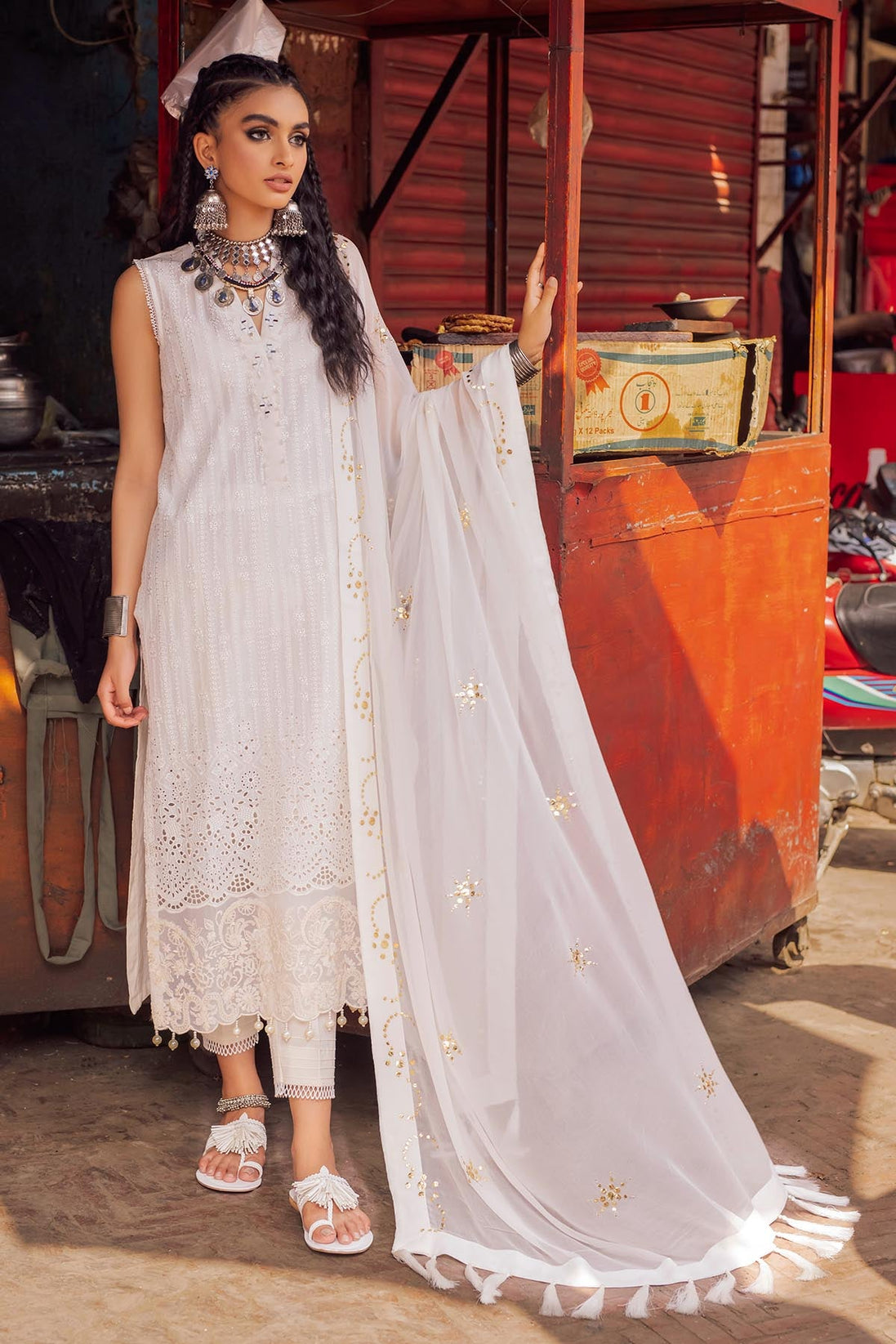 RA Nureh Bazar Festive Lawn'22 Vol-4 D#43