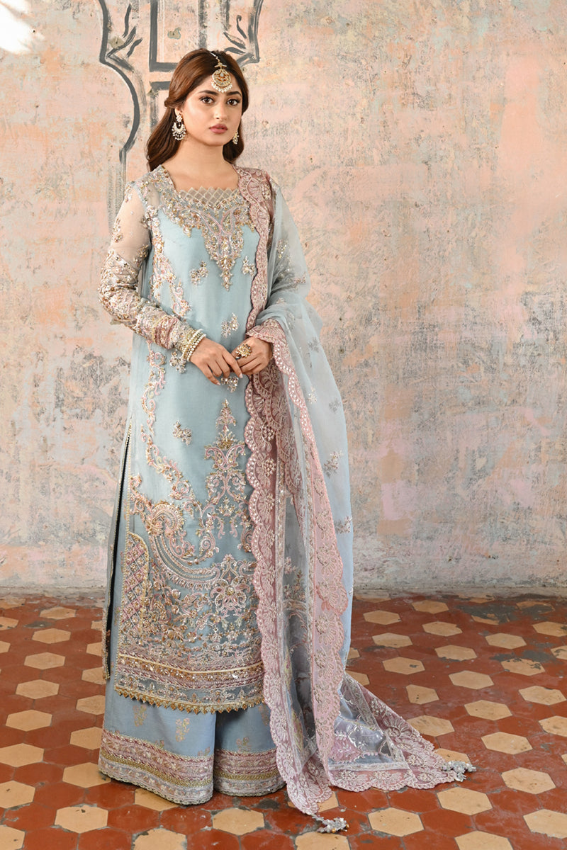 Qalamkar Sahiba Luxury Formals'23 D#6 (NILOFER)