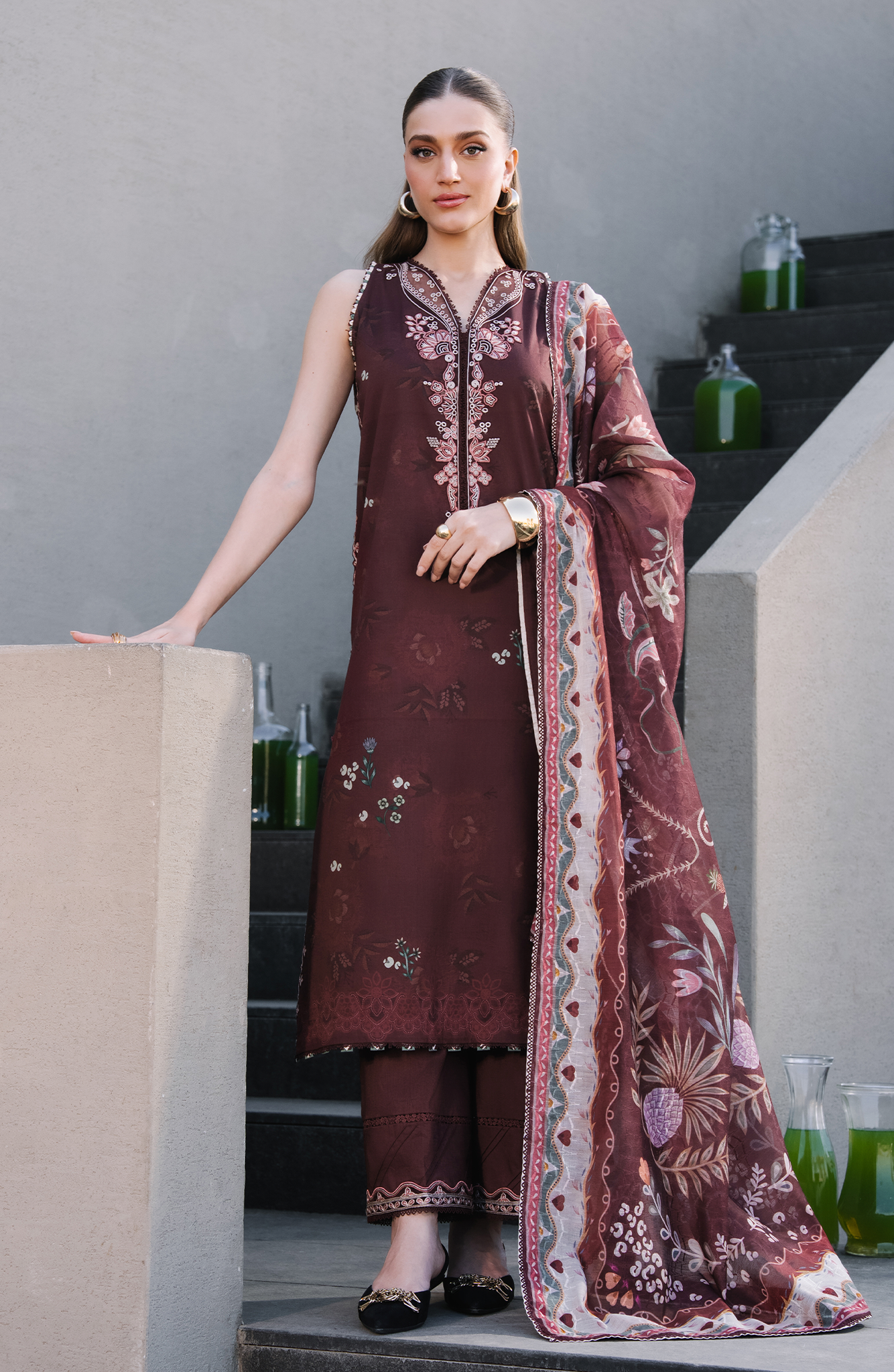 Seran Afsanah Lawn`26 Vol-2 D#06 MYRA