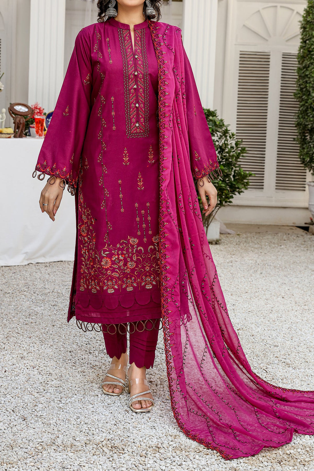 Chamak Damak Emb Lawn`24 D#10