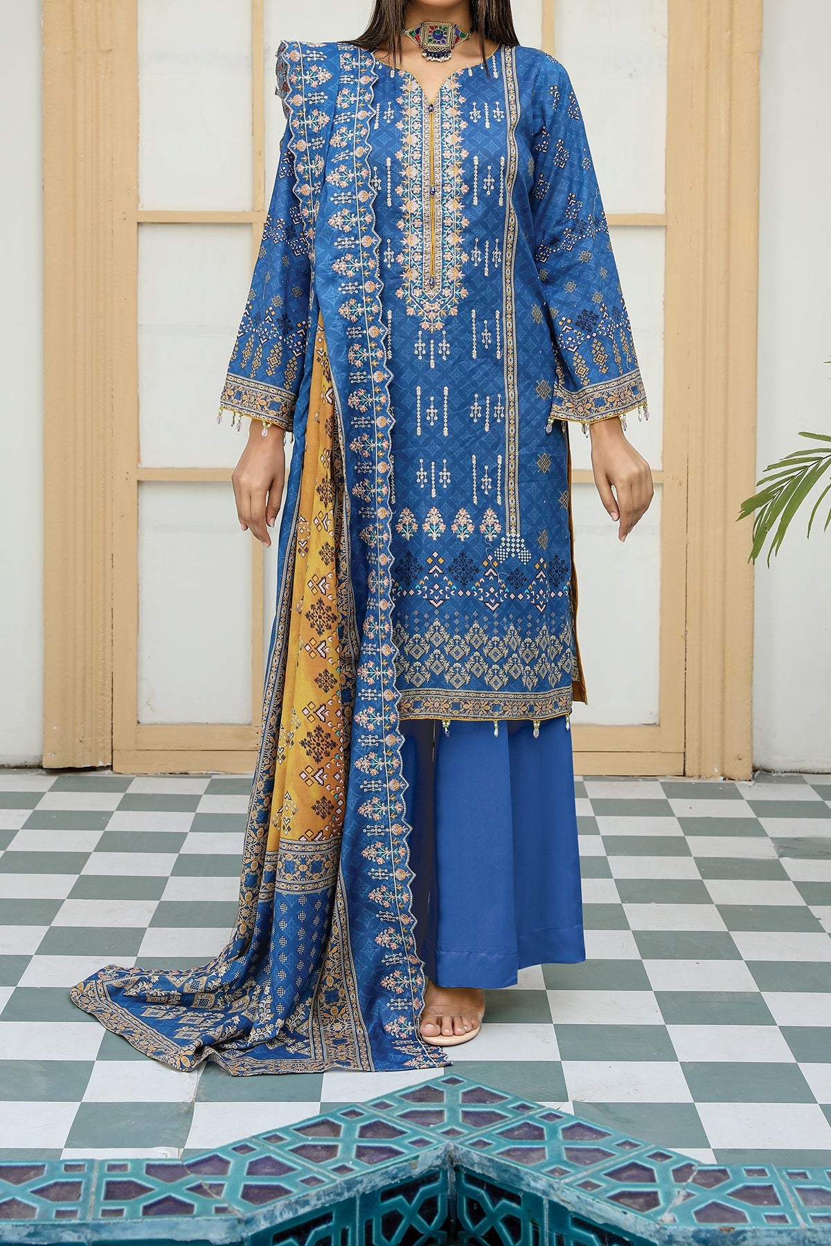 Komal Emb Lawn`24 D#03