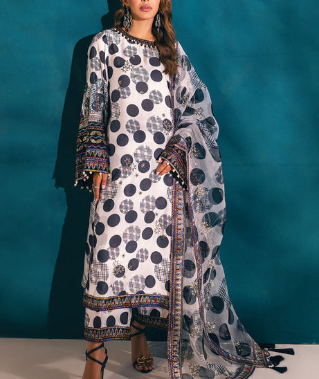 RA Nureh Silk Unstitched'23 (Vol-5) S#3