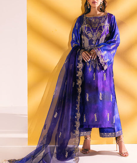 RA Nureh Silk Unstitched'23 (Vol-5) S#2