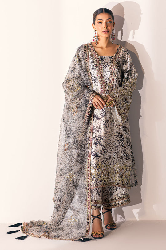 RA Nureh Silk Unstitched'23 (Vol-5) S#5