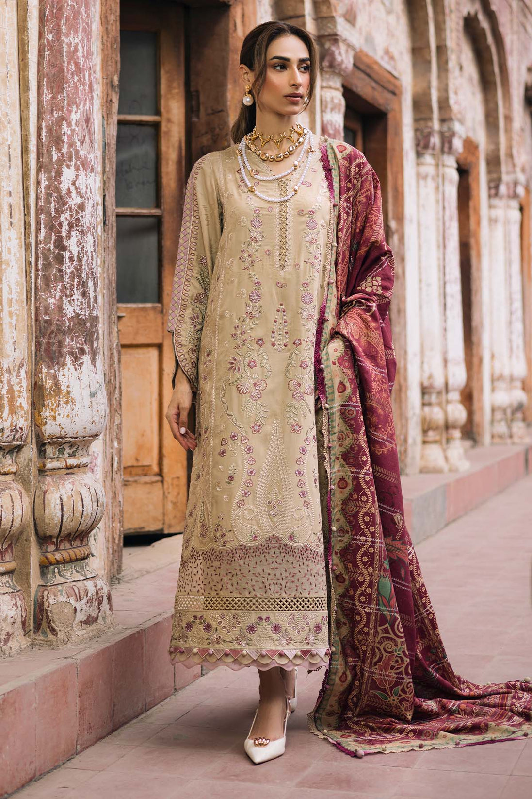 RA Nureh Emb S/Linen`25 NW#101