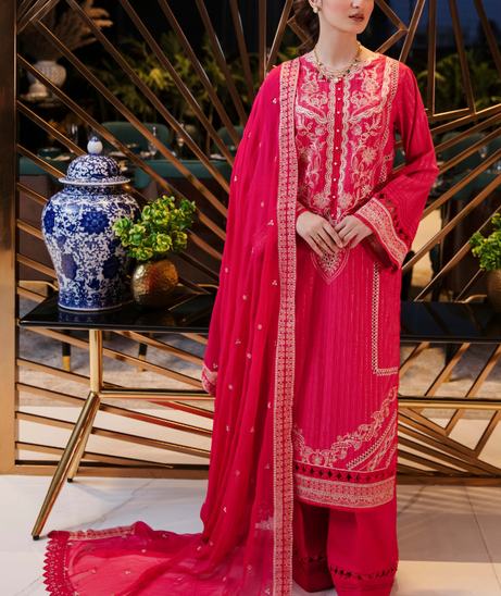 Humdum Vouge Emb Lawn'24 D#07