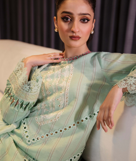 Humdum Vouge Emb Lawn'24 D#03