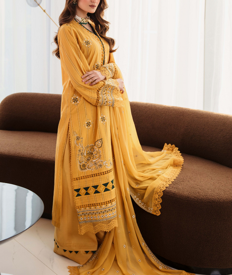Humdum Vouge Emb Lawn'24 D#02