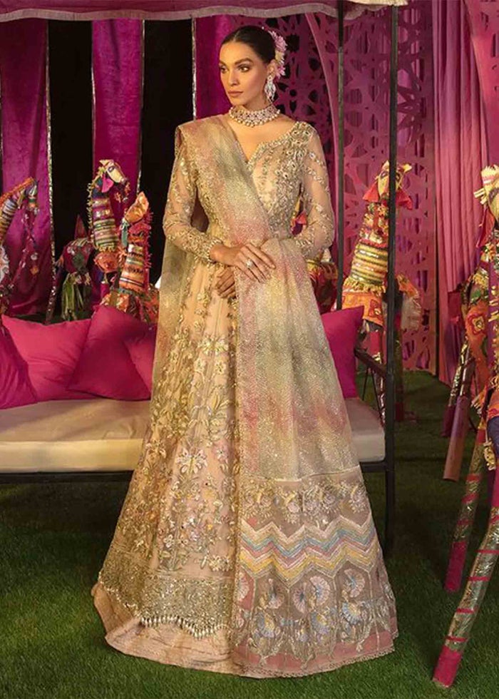 CRIMSON | Wedding Unstitched Collection '22 D# BLUSH - 1A