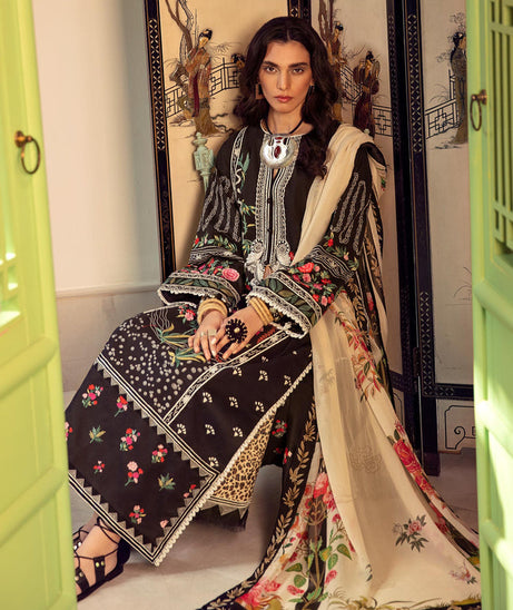 Mahgul Sabzwari Luxury Lawn`22 MLC#05