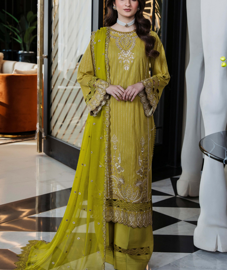 Humdum Vouge Emb Lawn'24 D#08