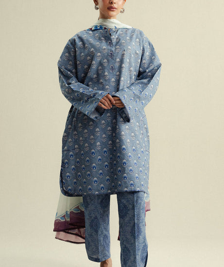 Coco By Zara Shahjahan Prints`25 (Willow-10B)