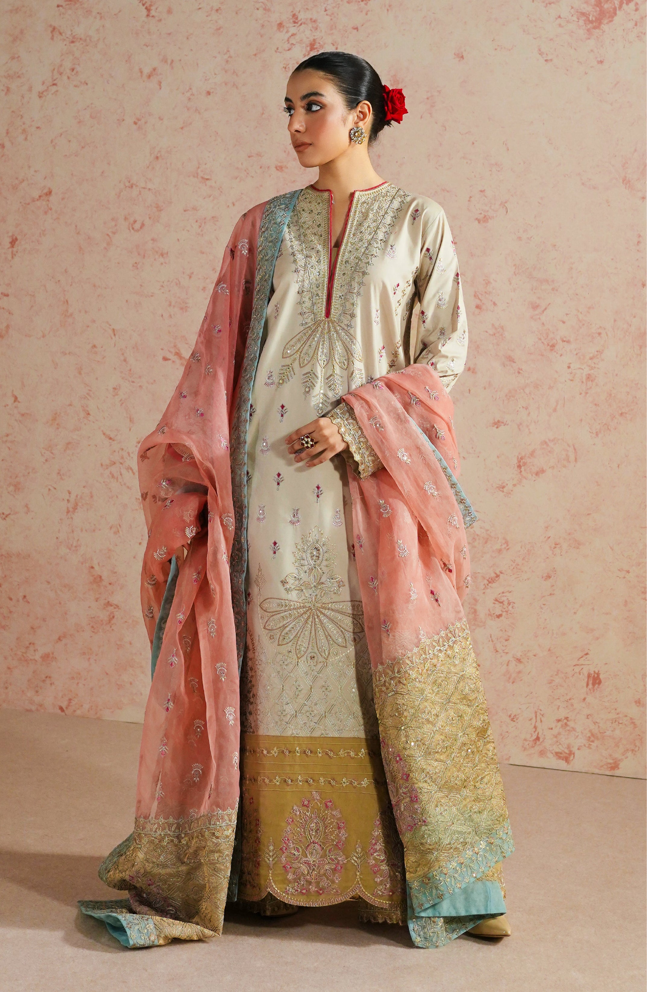 Maryum & Maria Eid Lawn'24 D#582