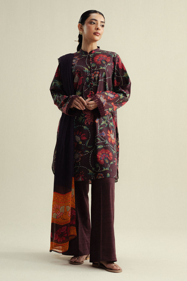 Coco By Zara Shahjahan Prints`25 (Meadow-1A)